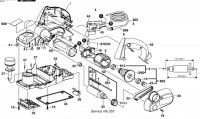 Bosch 0 603 365 132 PHO 20-82 Portable Planer Spare Parts